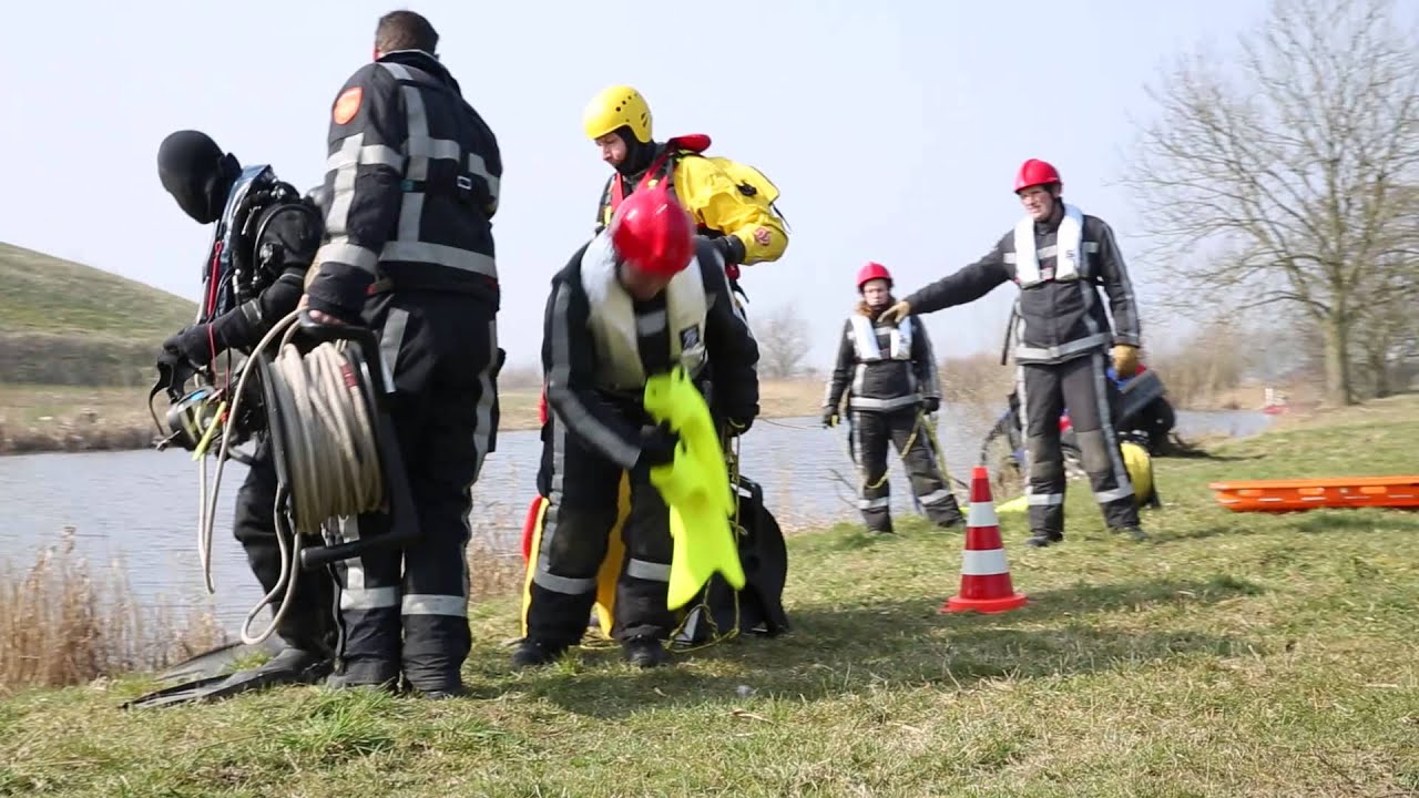 Instructiefilm waterongeval Brandweer Fryslân