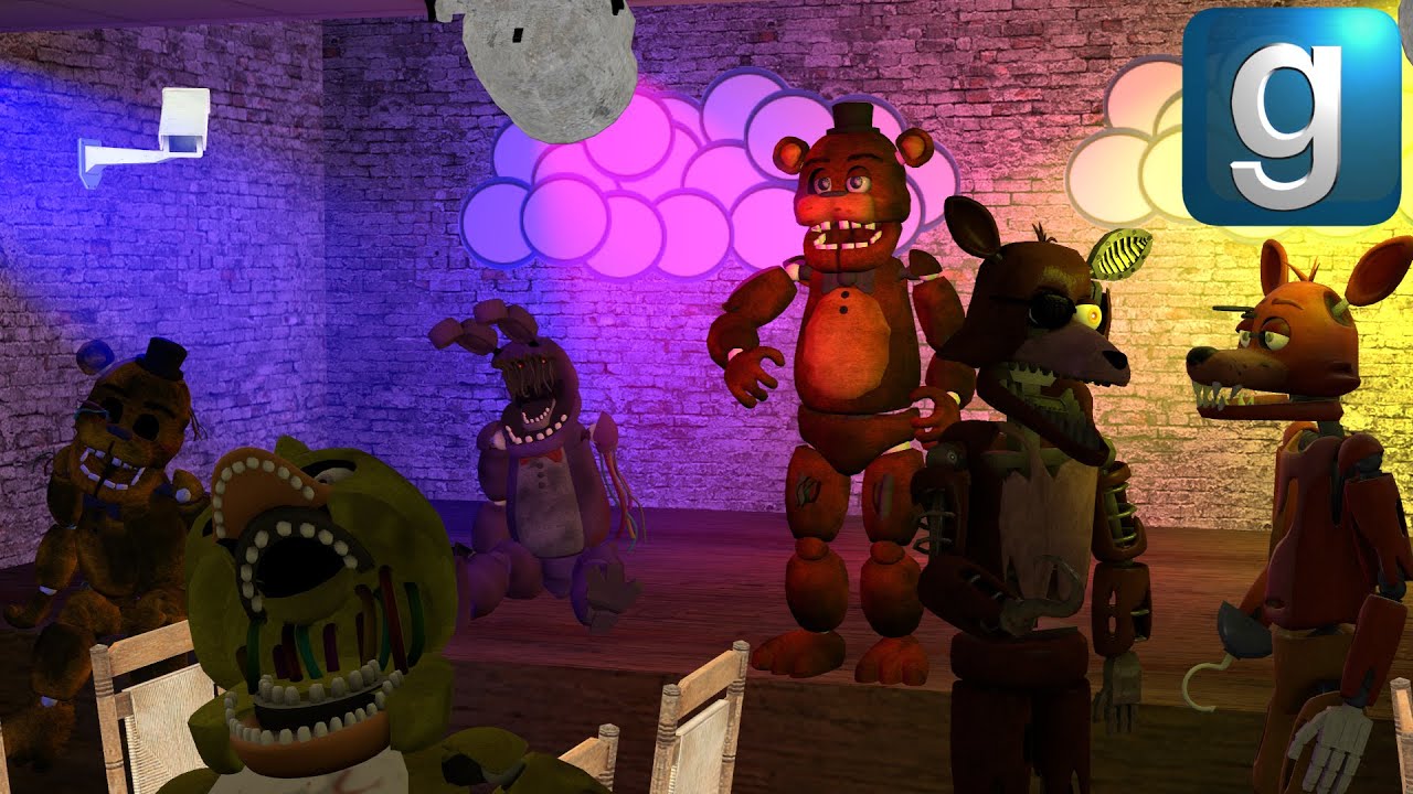 Gmod FNAF | The Struggle Of The Withered Animatronics