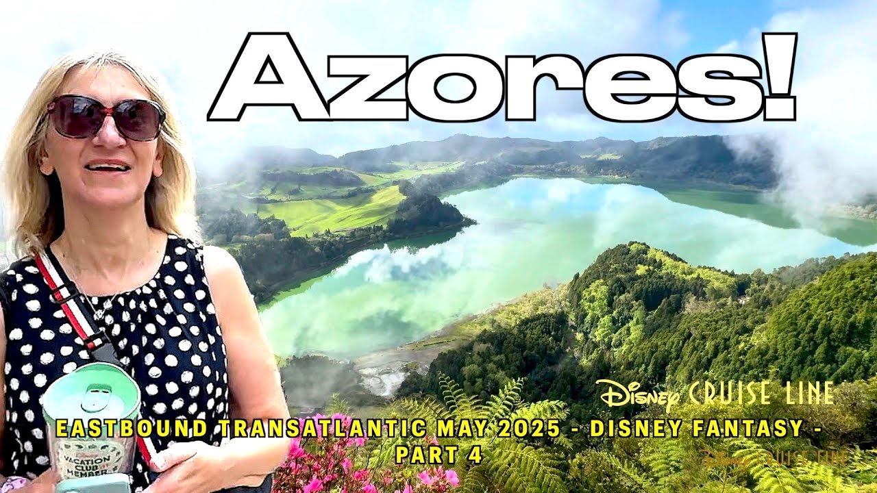 Disney Fantasy Transatlantic Cruise 2025 | The AZORES Port of Call - Part 4
