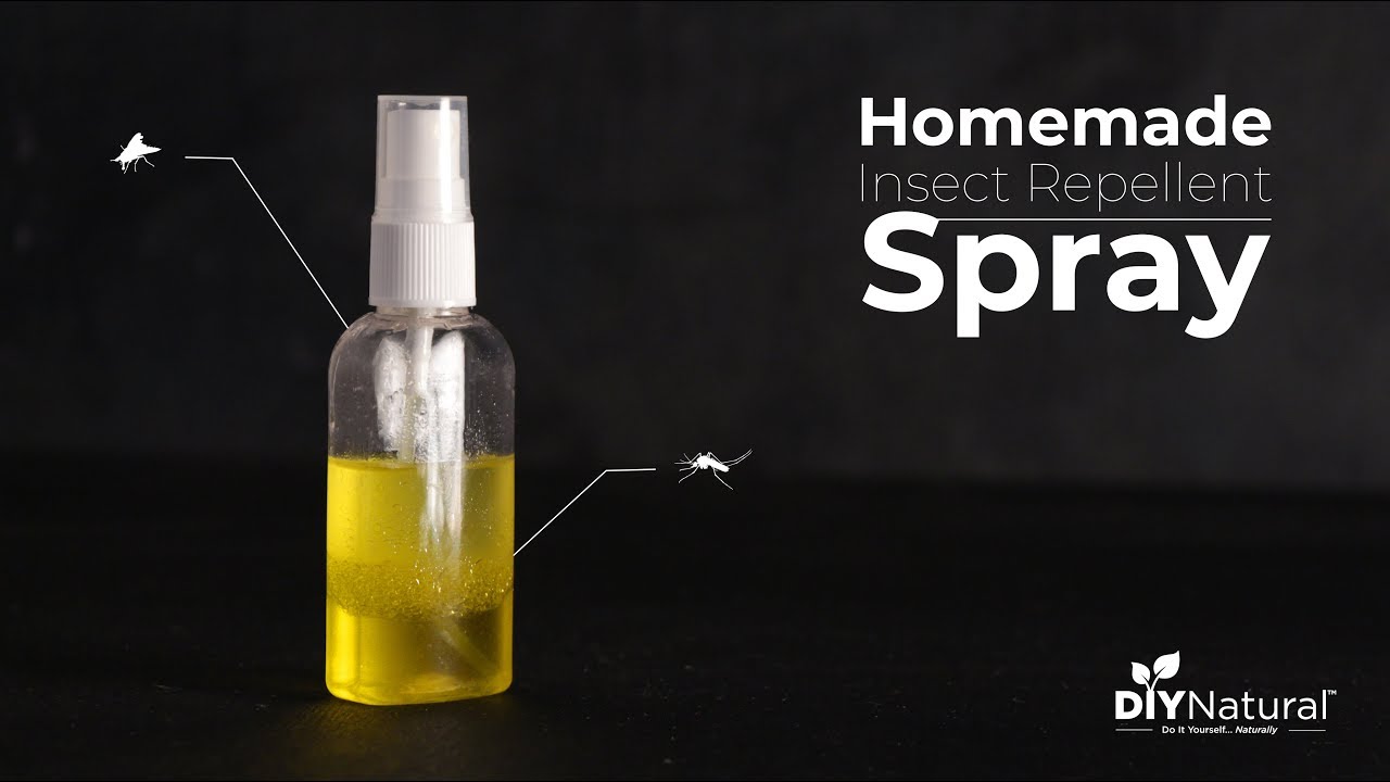 Homemade DIY Mosquito Repellent Spray That Works | DIY Natural