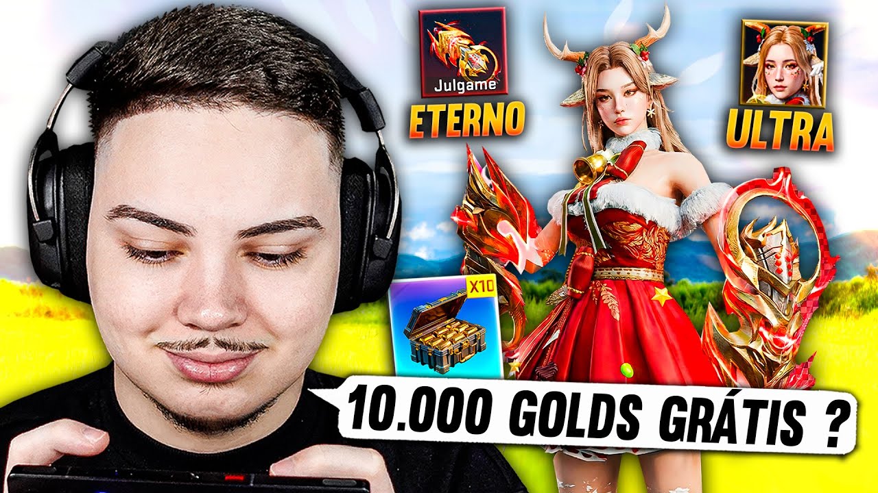 10.000 GOLDS GRÁTIS ? + NOVA FACA ETERNA e RAN ULTRA no BLOOD STRIKE 🔥 (Katar - Julgamento)