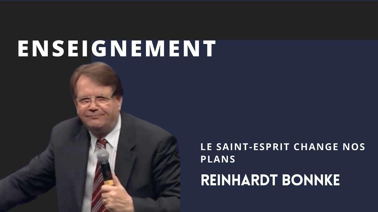 Reinhard Bonnke à Euro Fire: Le St-Esprit change nos plans