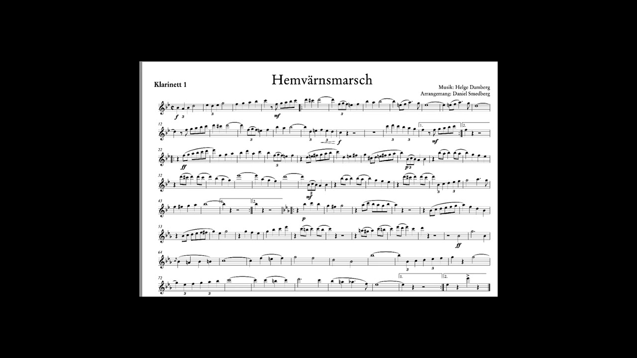 Hemvärnsmarsch - Helge Damberg (Marcia militare)