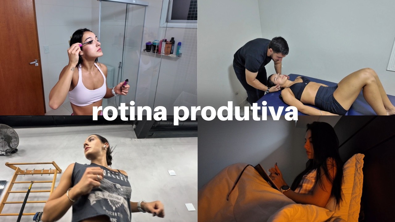 emagreci 5kgs em 3 meses, minha rotina de manifestação e 1ª sessão de fisioterapia | daily vlog