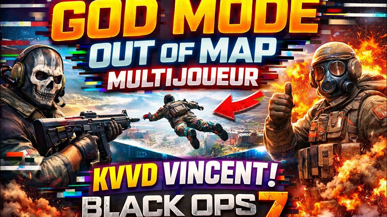 NEW GLITCH, GOD MODE , OUT OF MAP Black ops 7 MULTIJOUEUR + TUTO COLIS VOLANT ✈️ 😱 #cod #outofmap 