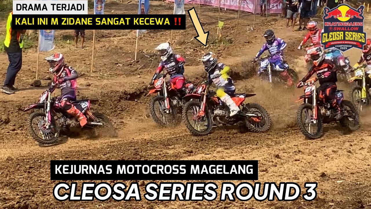 M Zidane Sampai Nangis‼️ Bebek Modif Kejurnas CLEOSA Series Round 3 Magelang