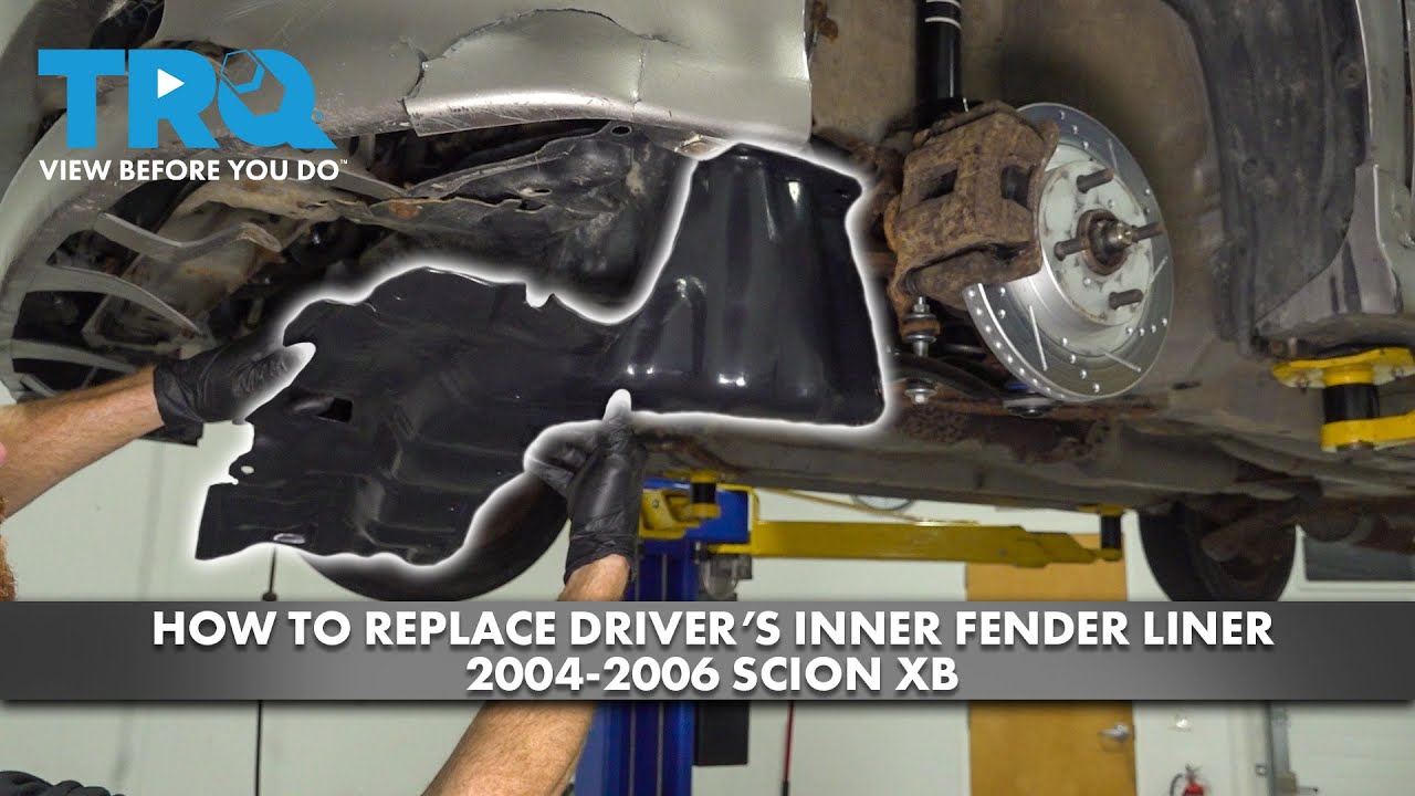 How to Replace Driver's Side Inner Fender Liner 2004-2006 Scion XB