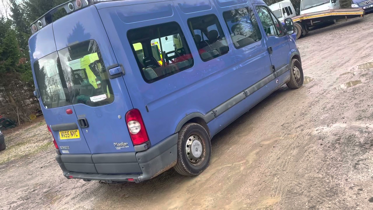 Renault master mini bus direct council 70,000 miles