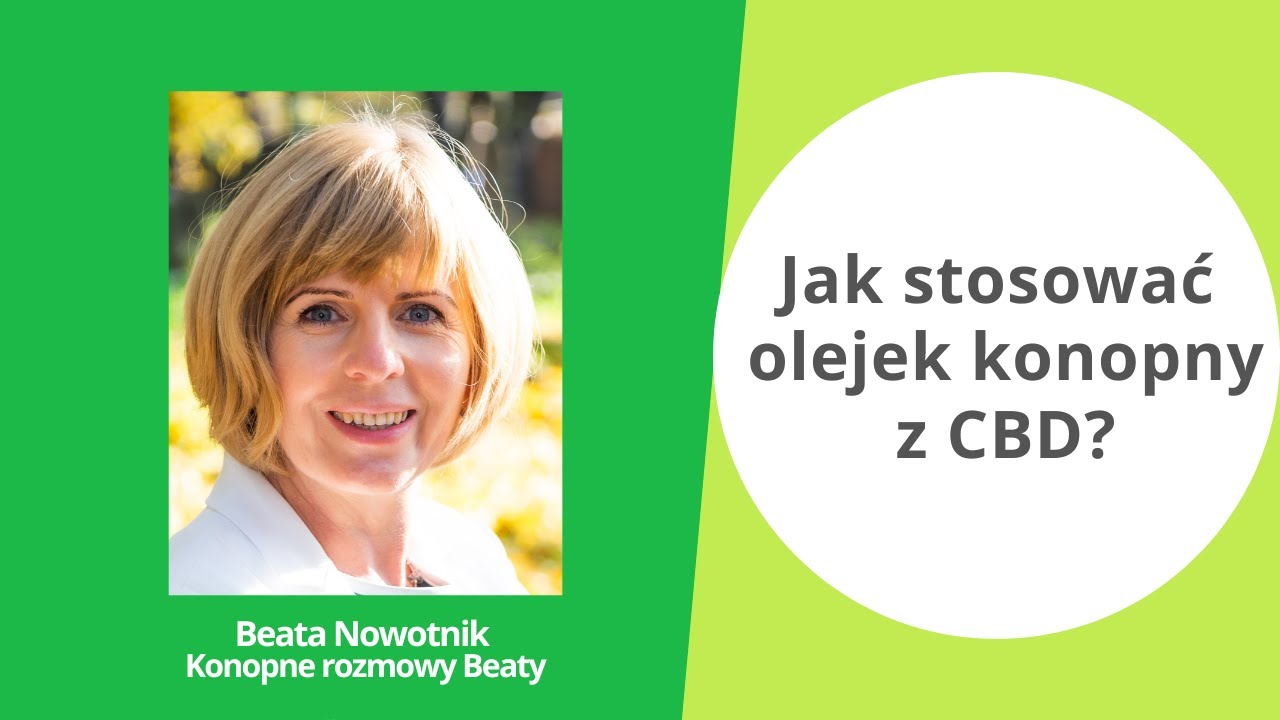 👉Jak stosować olejek konopny z CBD?