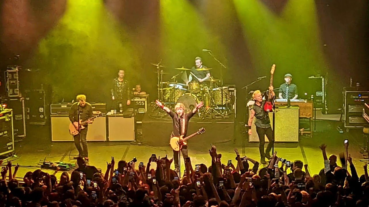 Green Day, live, concert, Bataclan, Paris, France, 4th November 2023