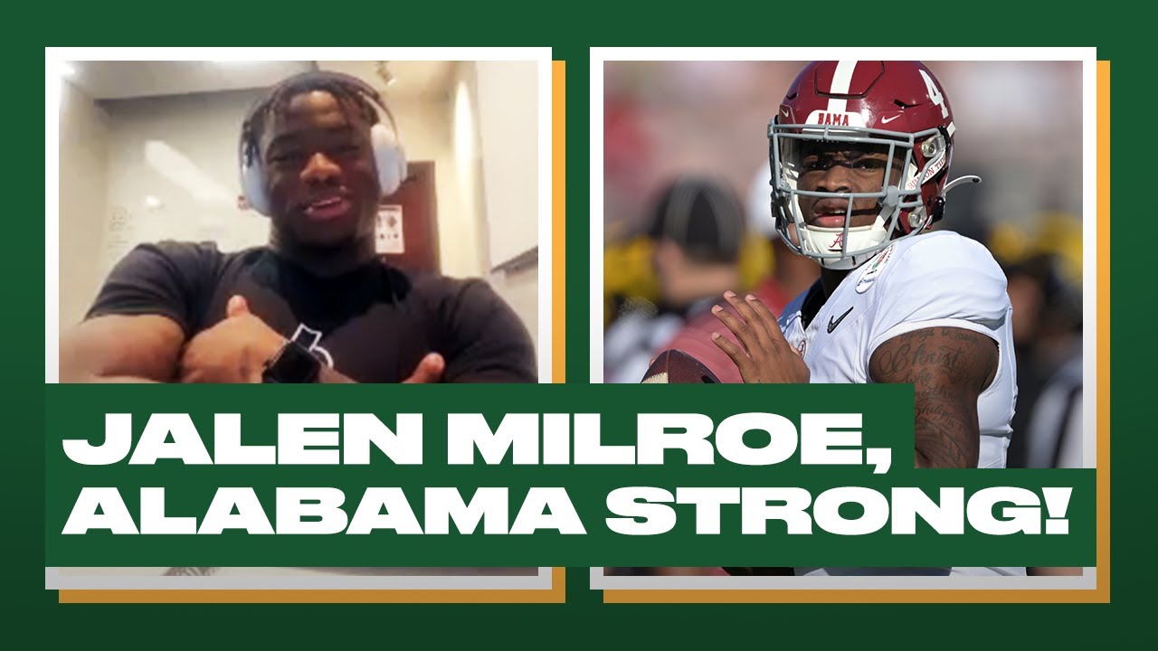 Jalen Milroe on Alabama's coaching changes, Bryce Young's mentorship