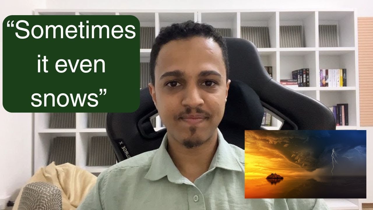 Learn Arabic Saudi Dialect : The weather in Saudi Arabia