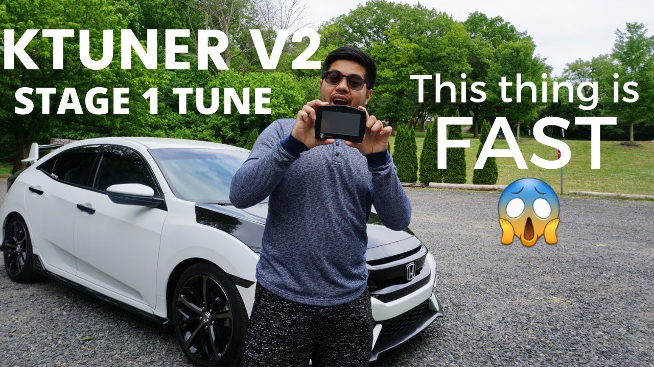 Установка KTUNER V2 для Civic 10-го поколения | Разгон от 0 до 60