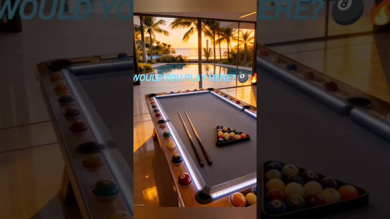 Epoxy Pool Table: A Stunning Makeover 🎱