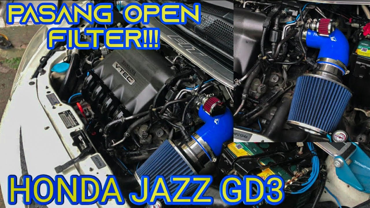 PASANG OPEN FILTER | JAZZ GD3 | AFTER MARKET