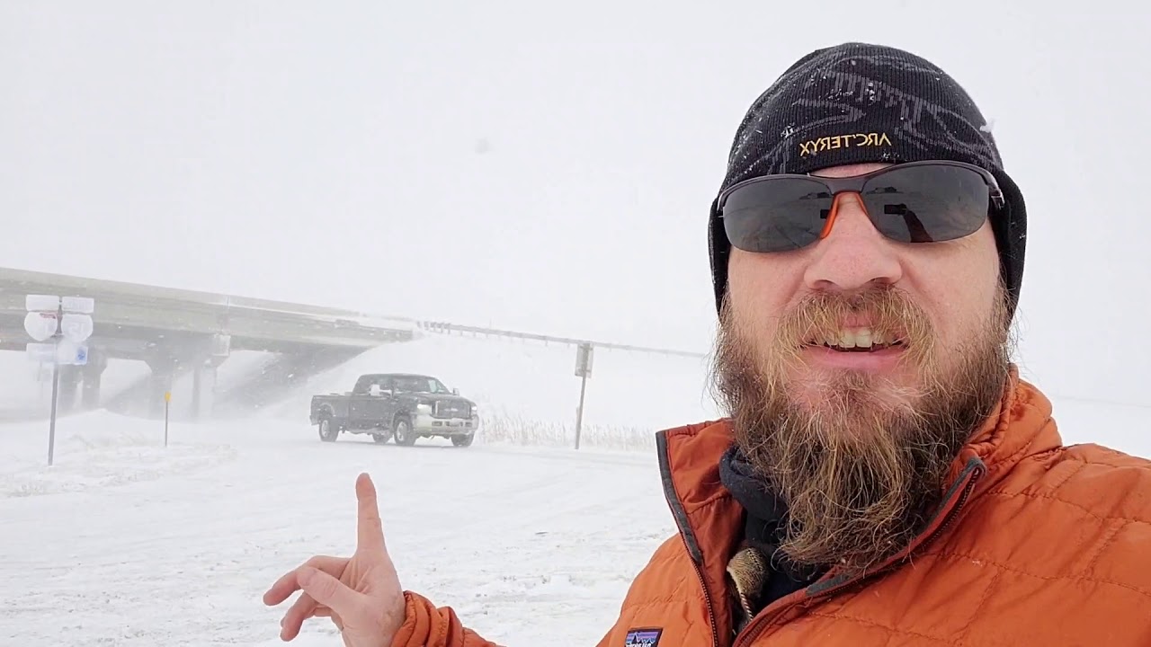 Montana Blizzard Unloads in Great Falls