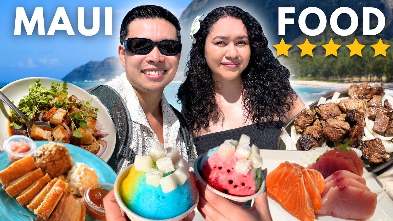 TOP 15 Food Spots You Must Try In Maui!