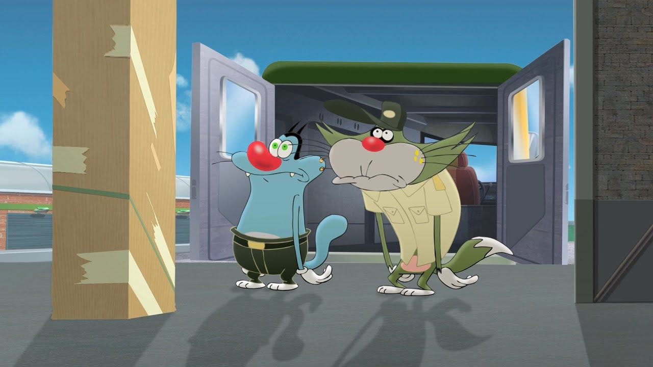 Oggy and the Cockroaches - Специальная доставка (S4E67) Full Episode in HD