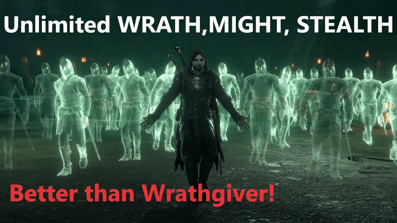 Shadow of War Most OP Build!!! BECOME THE GOD of this game!