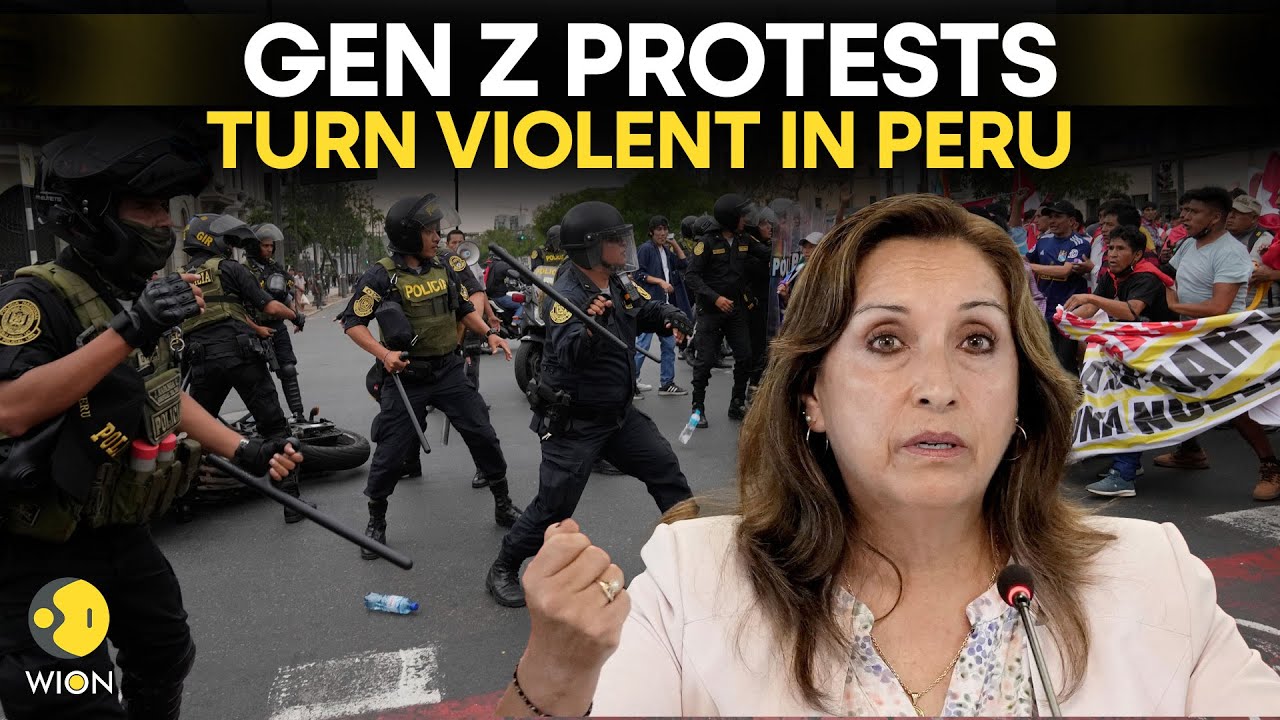 Peru Protests: Peru's Gen Z Protest Turn Violent, Youth Target President's Boluarte's Government