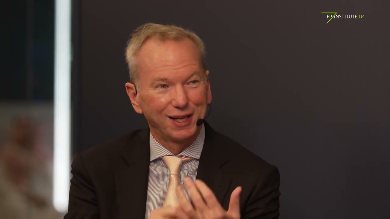 FII: Eric Schmidt - Co-founder & his wife, Wendy, Schmidt Sciences; Former CEO & Chairman,Google,KBE