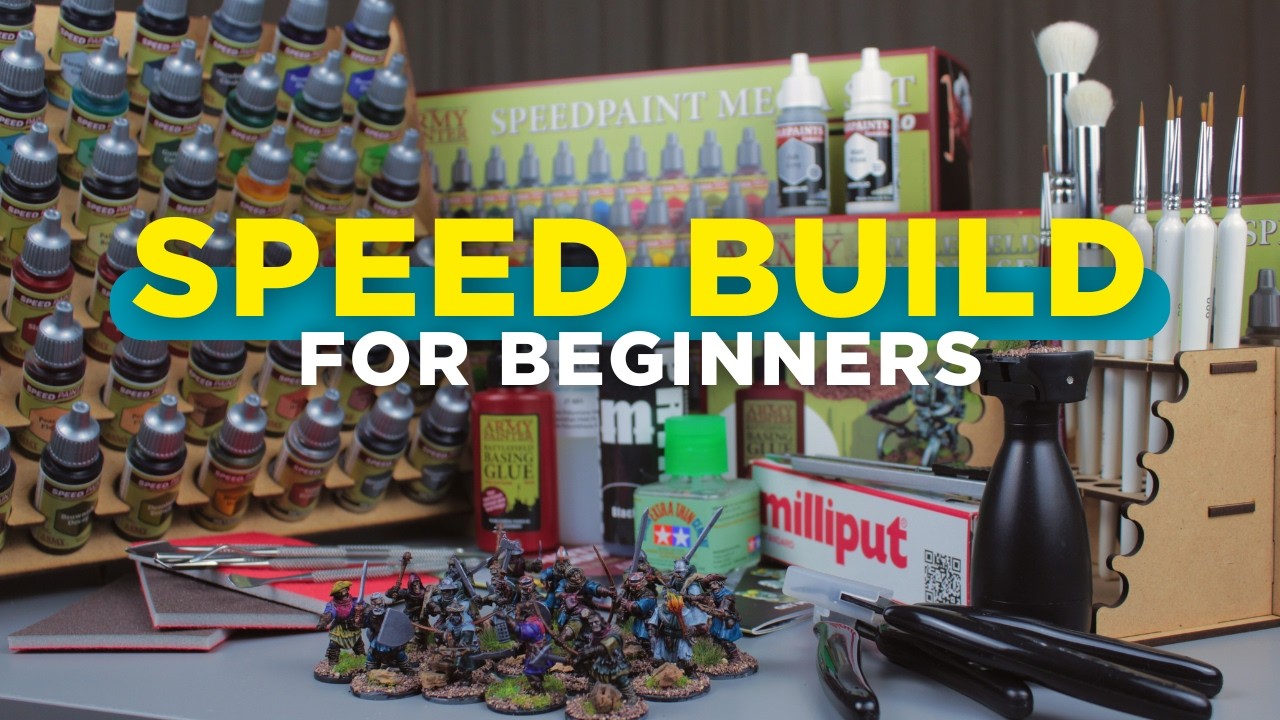 From Sprue to Painted Mini - Beginner Tool Guide