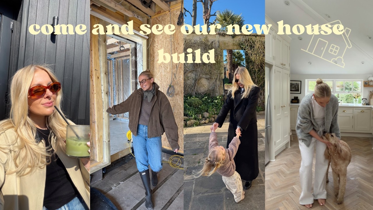 VLOG: NEW HOUSE BUILD TOUR & TODDLER MUM LIFE