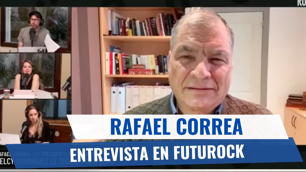 Entrevista al expresidente Rafael Correa en Futurock