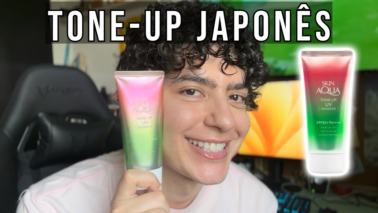 RESENHA SKIN AQUA TONE UP HAPPINESS AURA FPS50+ -  O PROTETOR SOLAR JAPONES TONE-UP
