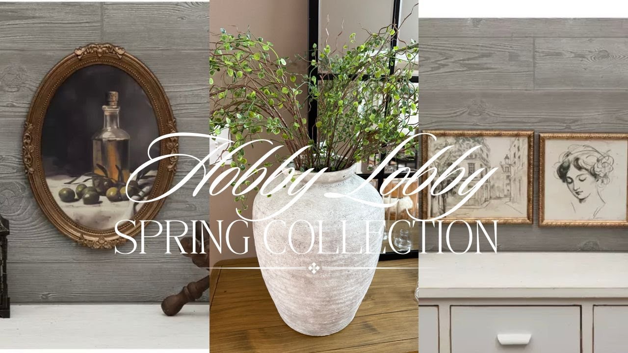 HOBBY LOBBY SPRING SHOP WITH ME || WHAT’S NEW AT HOBBY LOBBY || SPRING DECOR AT HOBBY LOBBY 2026