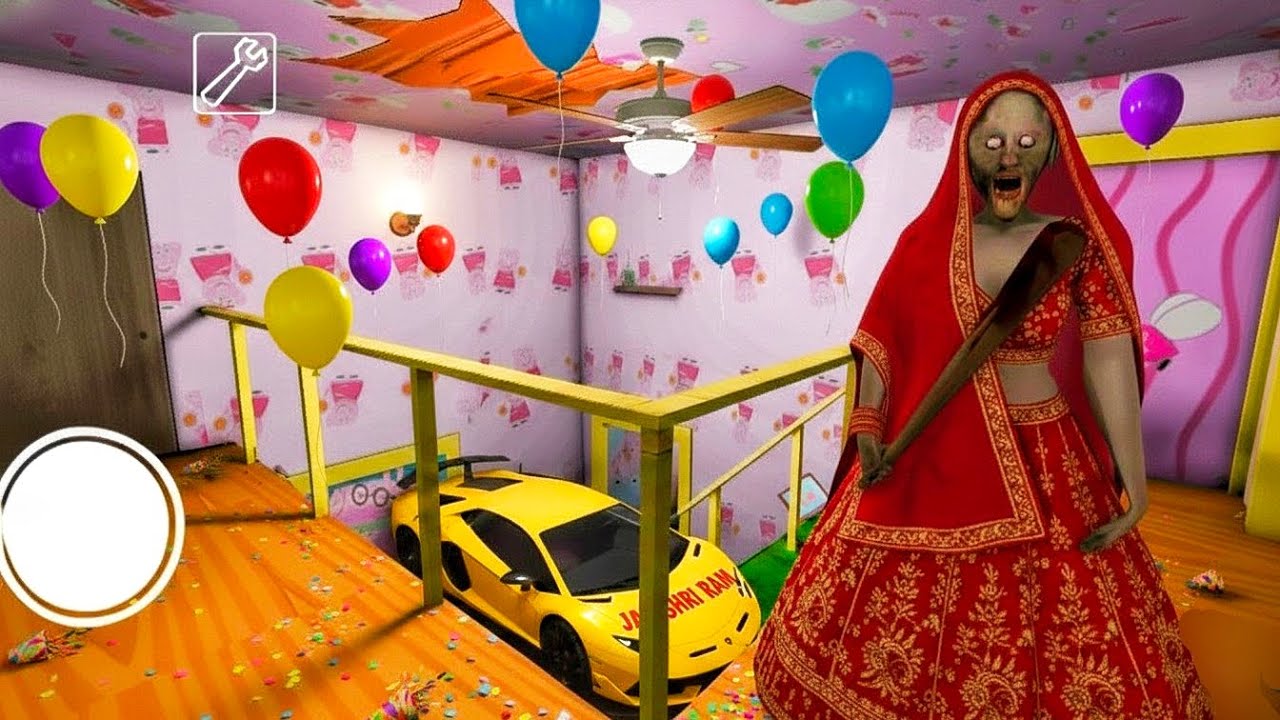 😀 Peppa Pig Granny Horror Game 😱 | Granny Ke Ghar Mein Luxury Lamborghini!
