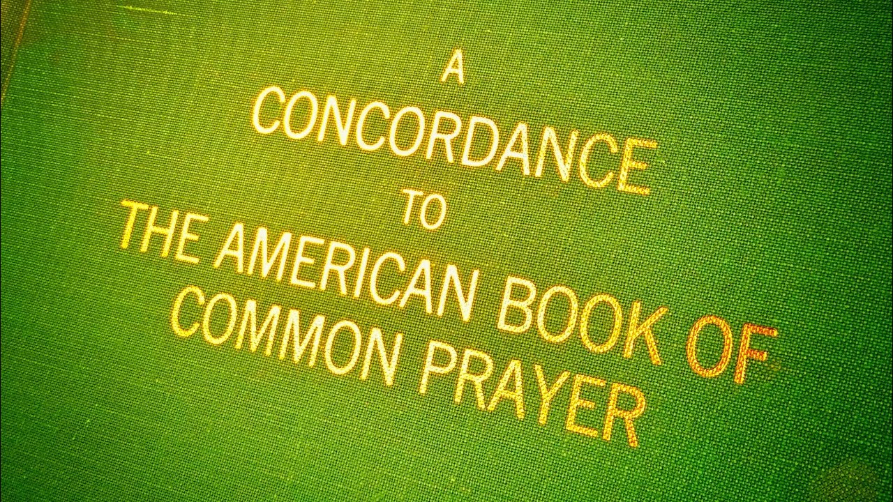 1928 Book of Common Prayer Concordance (Episcopal Church BCP)