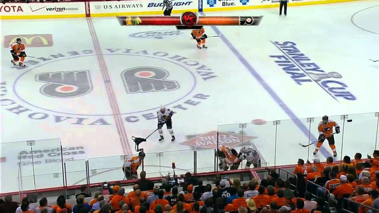 Stanley Cup Finals. Flyers vs Blackhawks (Game 3, 02 june 2010)