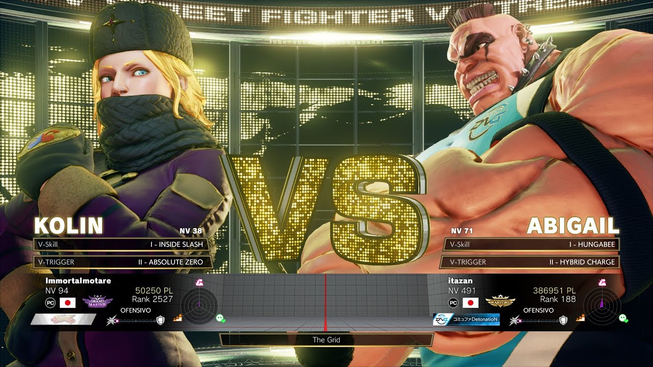 SFV Champion Edition 🔥 Immortalmotare (KOLIN) Vs itazan (ABIGAIL) 🔥 Online Match's 04-11-2023