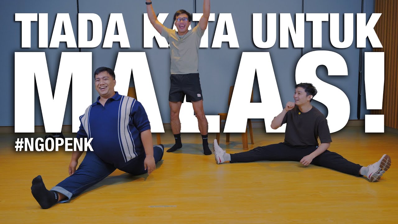 #ngopenk TRAINING YANG COCOK BAGI ORANG SIBUK!  BERSAMA dr. ADRIAN SETIAJI, Sp. KFR, AIFO-K