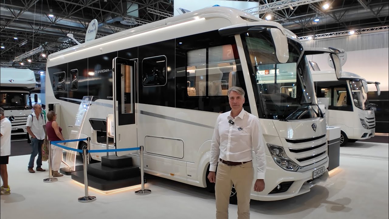 Wohnmobile Messe Neuheiten 2025 Concorde Charisma 910 LSI mit außergewöhnlichen Grundriss