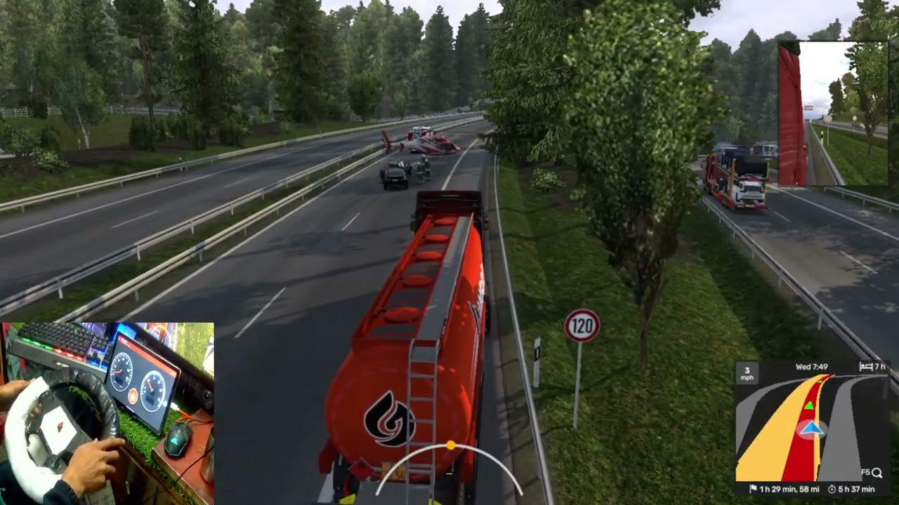1.58 Update Aaj Chalauga Full Speed mai Track 🚚🚚Euro Track Simulator 2  @sandygaming74 ​