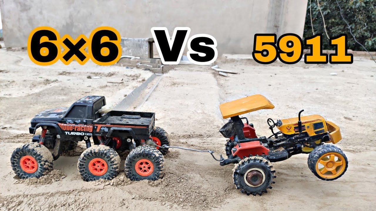 HMT Tractor model Vs 6×6 Truck Tochan video