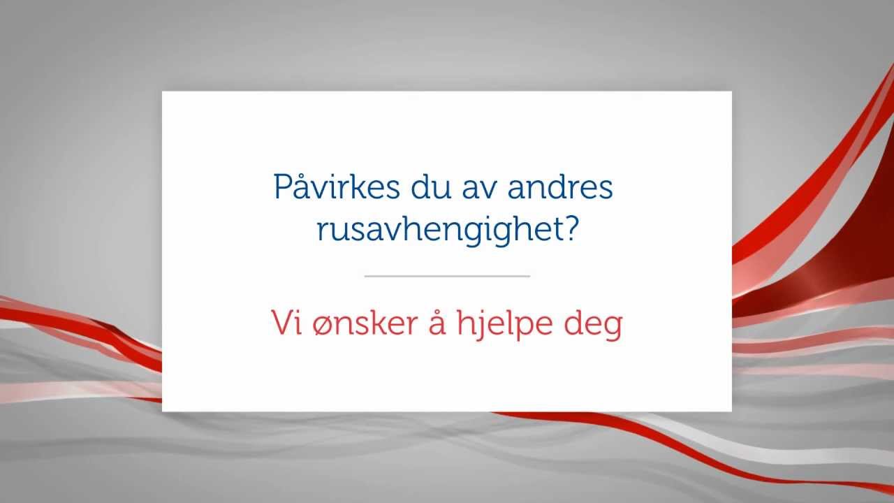 P&aring;r&oslash;rende til rusavhengig?