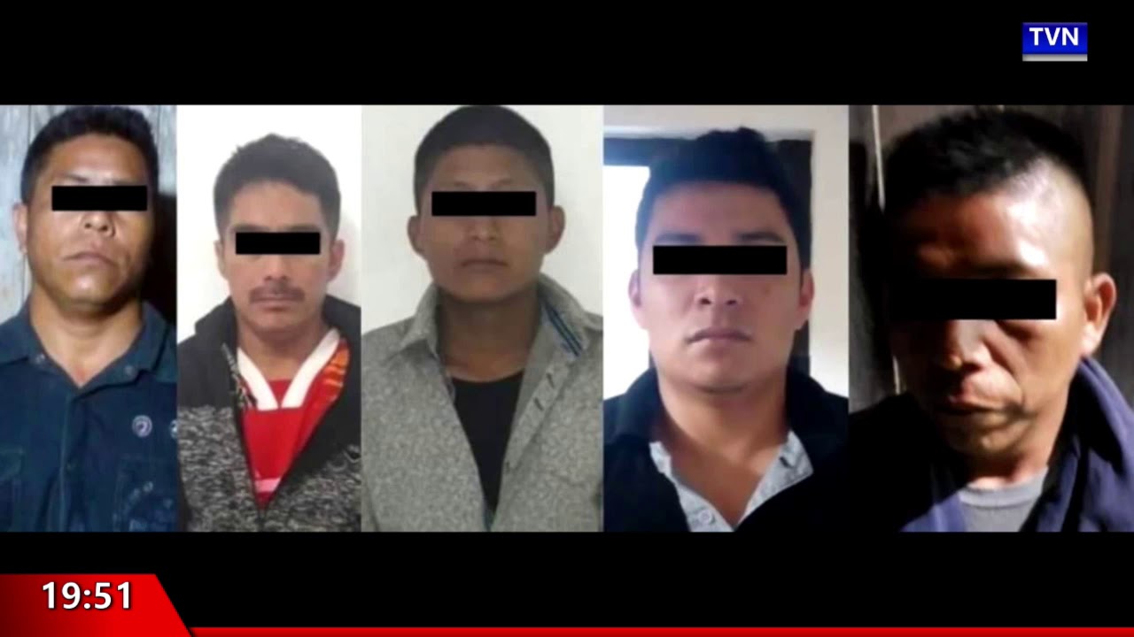 Fueron Detenidos 5 Secuestradores en Ocosingo (05-Nov-19)