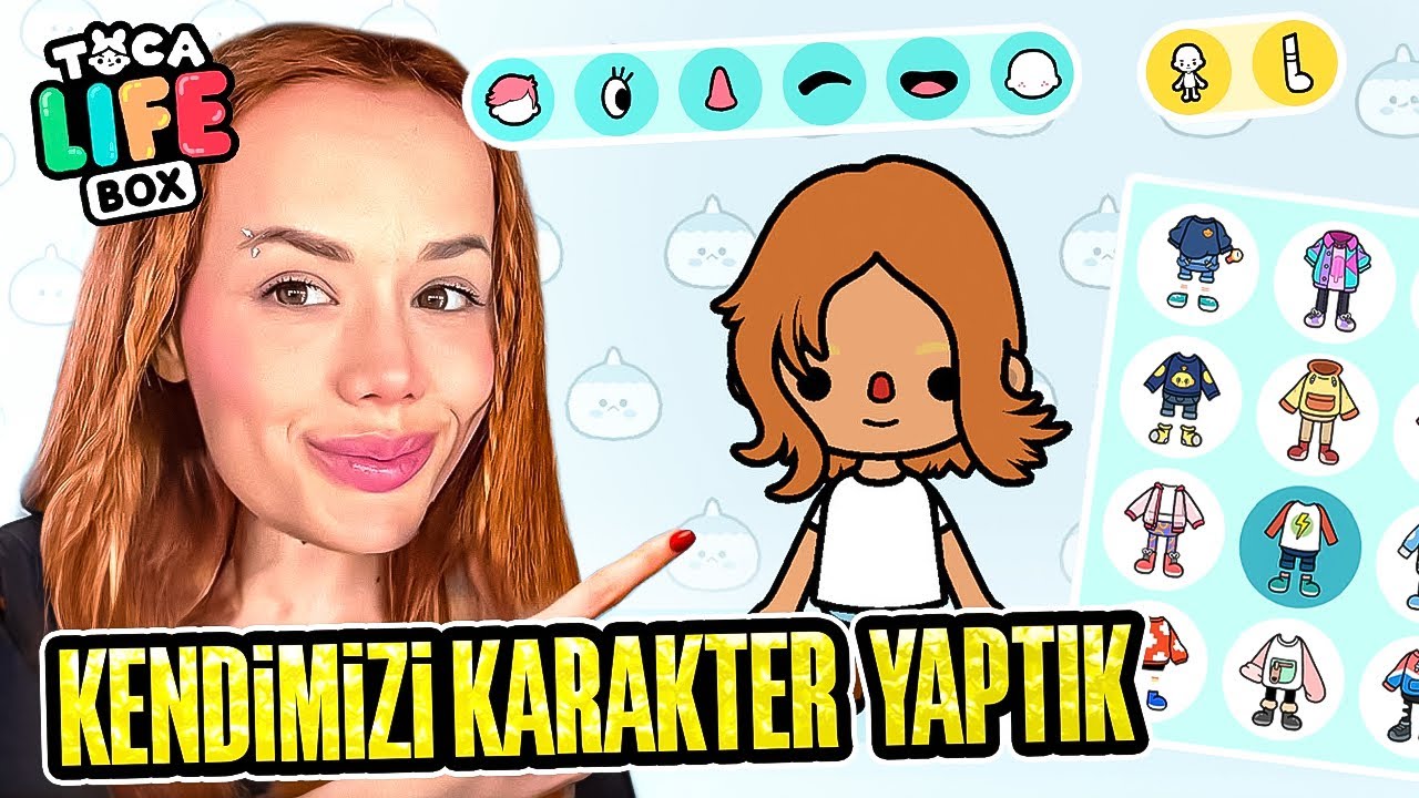 TOCA LİFE WORLD'DE KENDİMİZİ KARAKTER YAPTIK! @GamzeKarta  @AliSürücü
