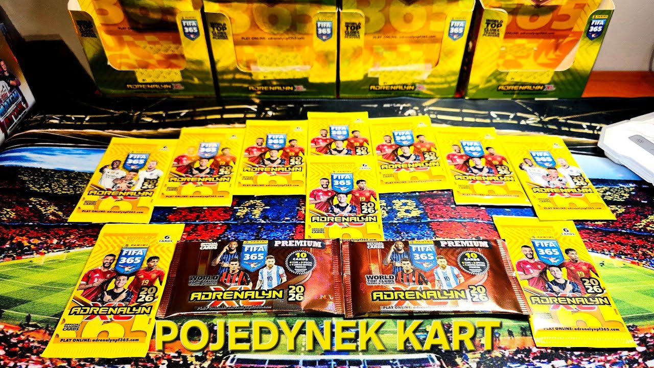🔥⚔️ POJEDYNEK KART PREMIUM LIMITED EDITION! ⚔️🔥BOX #6 OTWIERAM PANINI FIFA 365 2026 KARTY PIŁKARSKIE
