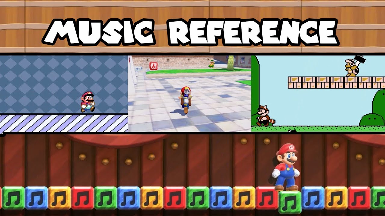 Music Reference in Super Mario Bros Wonder