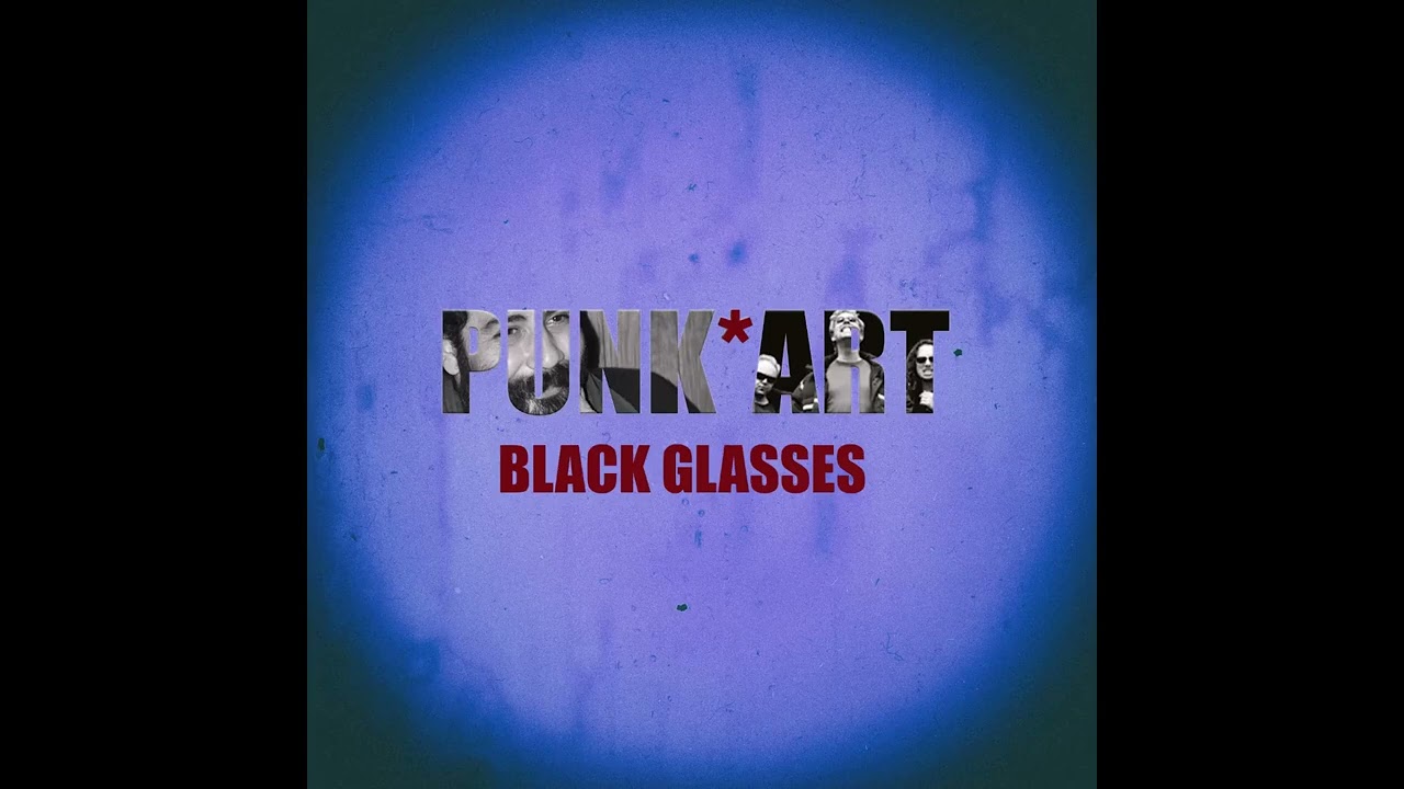 No.1 - Punk*Art Black Glasses