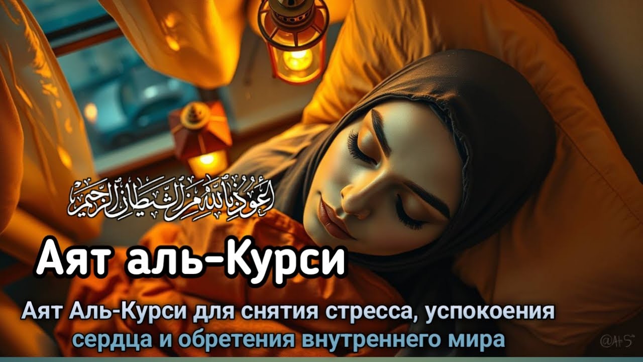 Аят аль-Курси 🌙 Сильная Защита Перед Сном | Красивое Чтение Корана для Души