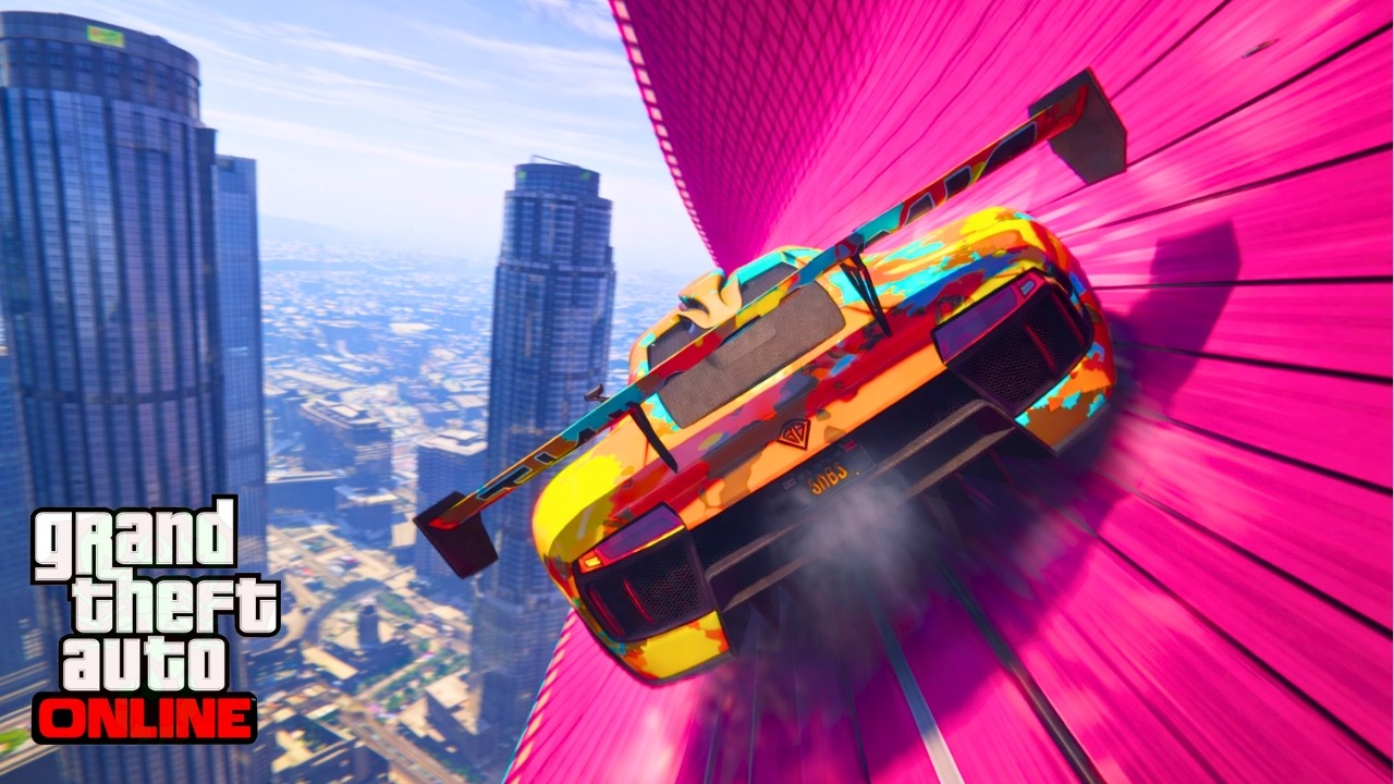Cunning Creators Stunt Races #gta #gta5 #gtav #gtaonline #gta5online #stuntrace #stuntramp #wallride