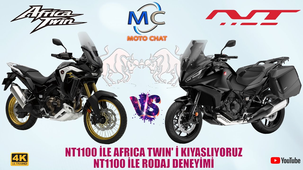 NT1100 DCT ile Africa Twin DCT ‘yi Kıyaslıyoruz. MotoChat - 4K