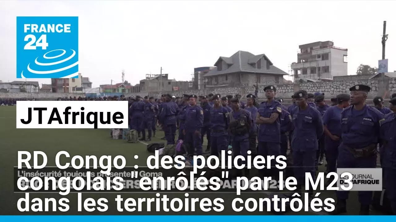 RD Congo : des policiers congolais 