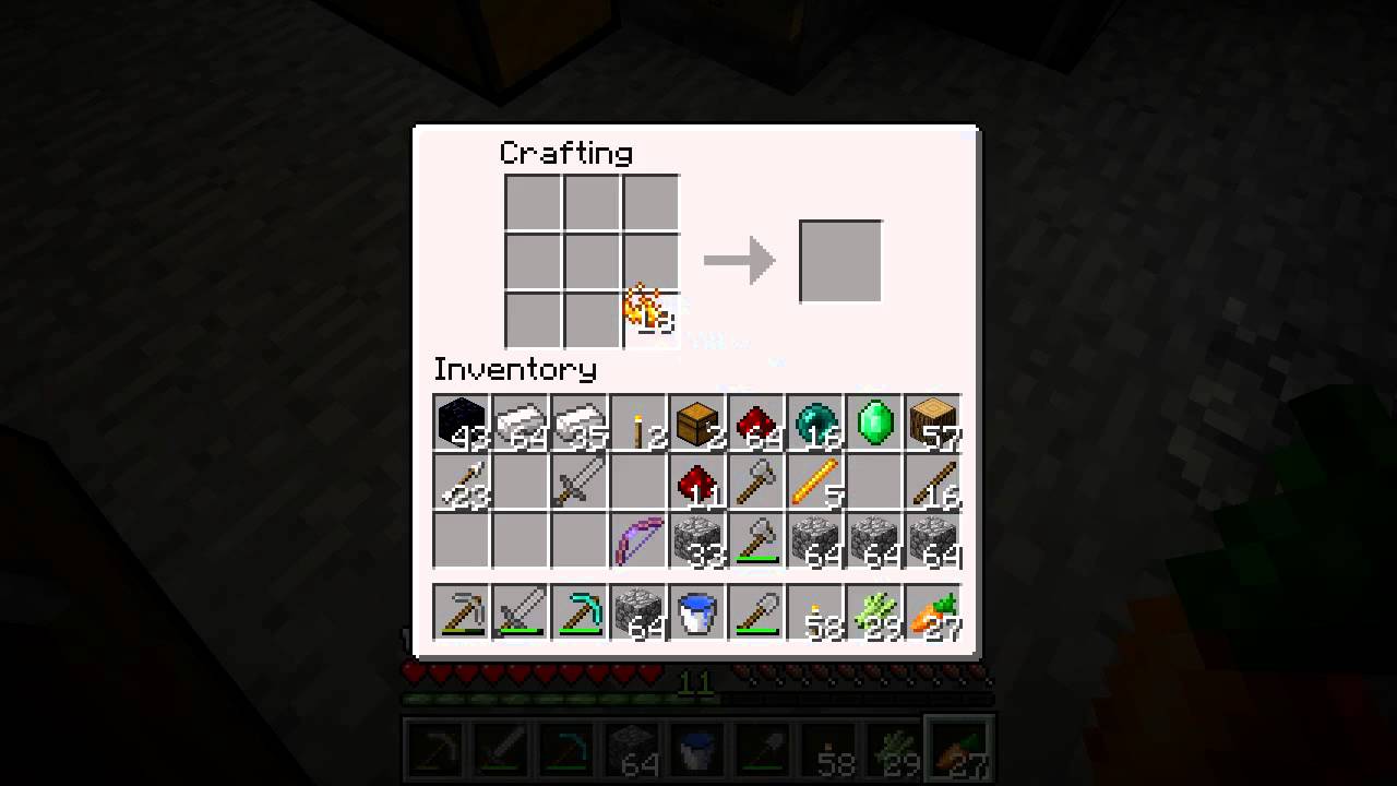 Minecraft GTTE #24: Crafting Ender Chests and organizing your Inventory