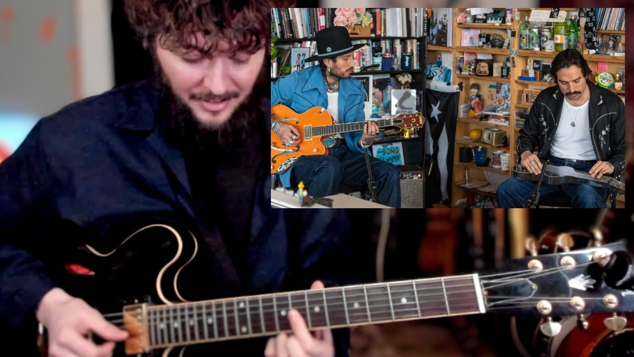 Learn Hermanos Gutiérrez style Western Latin Guitar Instrumental Techniques with a guitar teacher